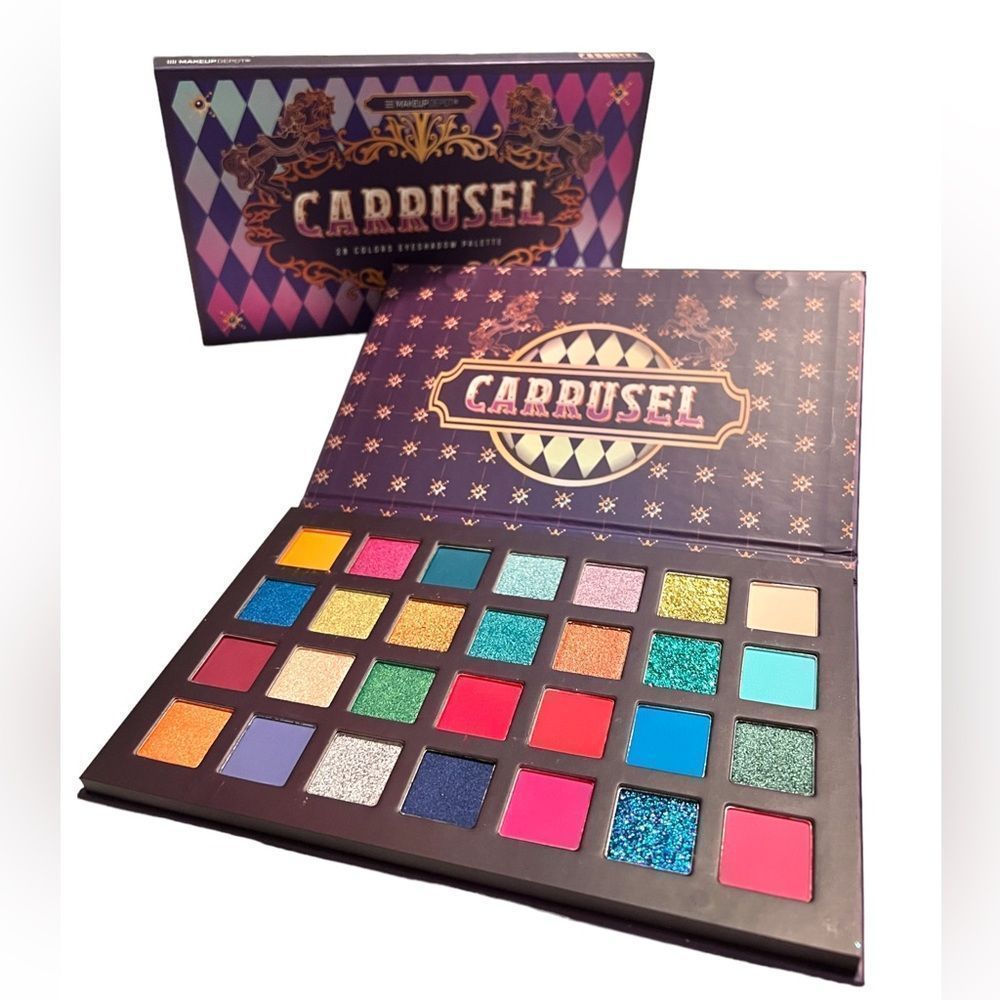 Makeup Depot- 28 Color Eyeshadow Carrusel Palette Palette